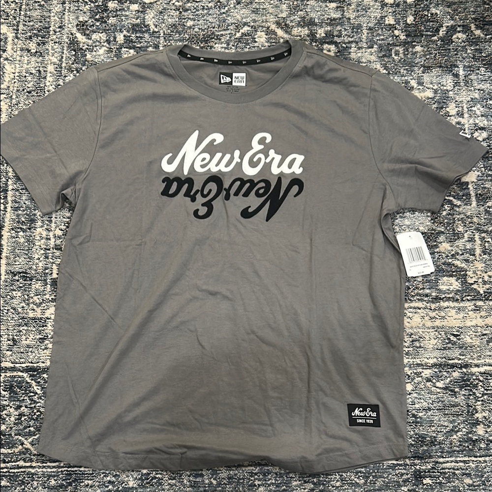 New Era Gray Short Sleeve Tee